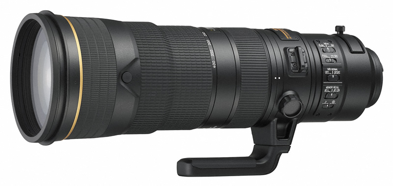 1.4倍テレコン内蔵の超望遠ズームレンズ「ニコン AF-S NIKKOR 180