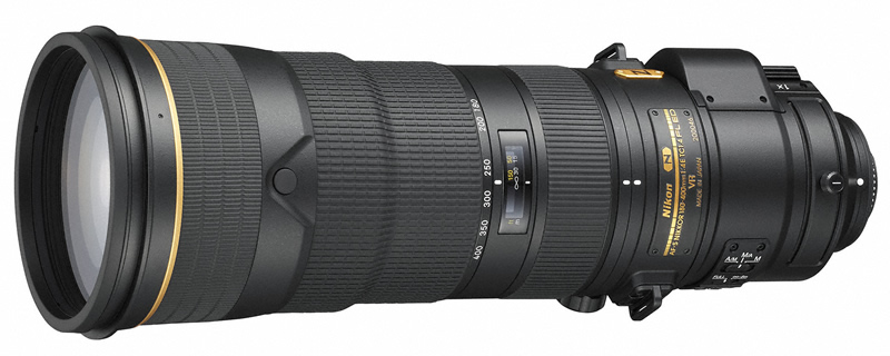 1.4倍テレコン内蔵の超望遠ズームレンズ「ニコン AF-S NIKKOR 180
