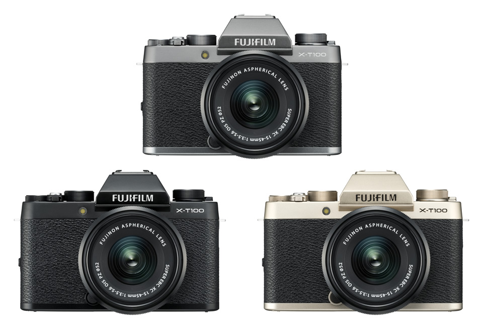 高級感あふれるデザインで、自撮りも得意な富士フイルムX-T100新登場！ | CAPA CAMERA WEB