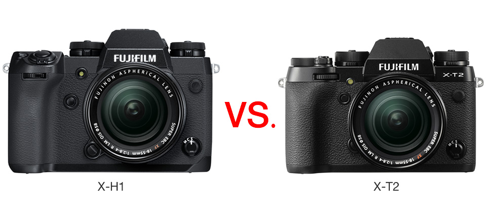 X-H1 vs. X-T2