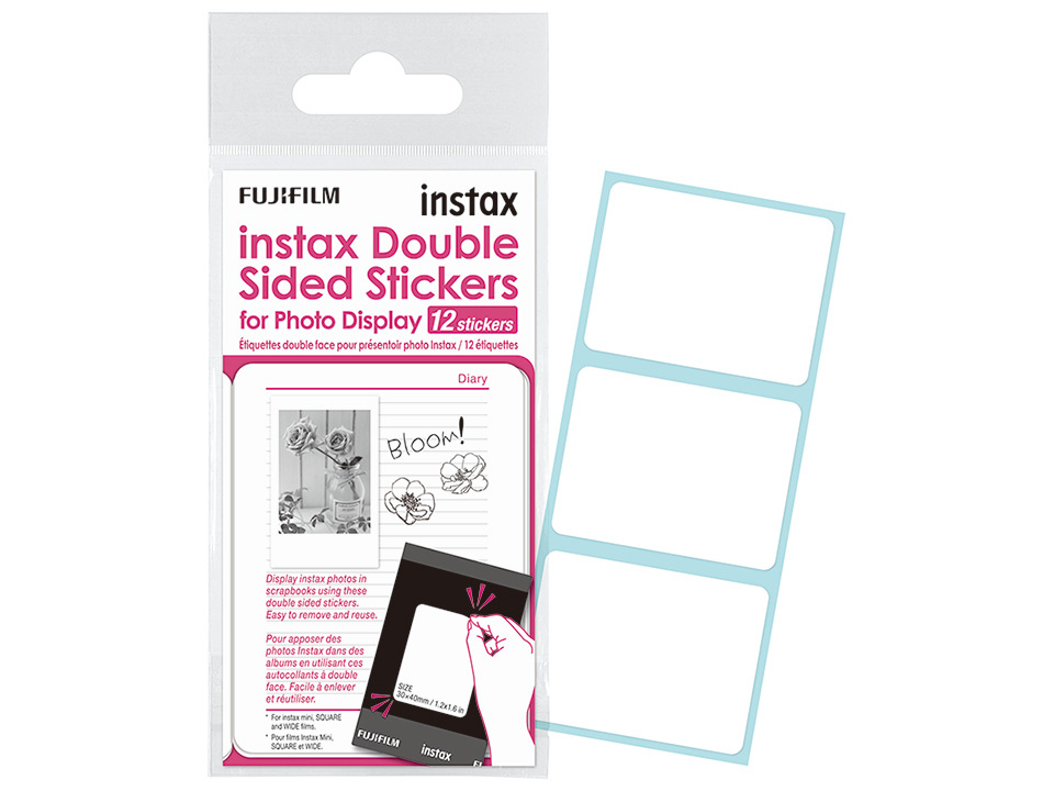 instax Double Sided Stickers
