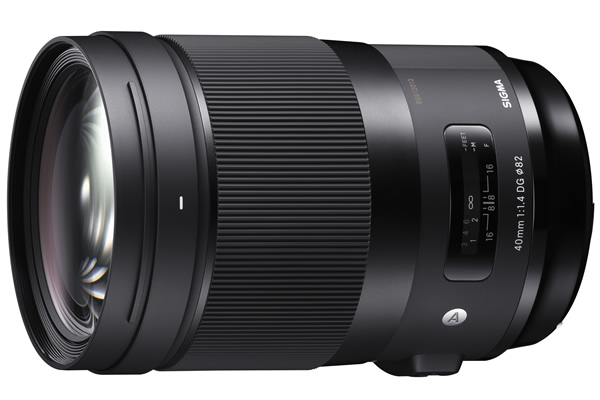 8K以上の高解像とボケを両立「SIGMA 40mm F1.4 DG HSM」発売日と価格