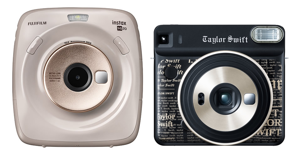 instax SQUARE SQ20／instax SQUARE SQ6 Taylor Swift Edition