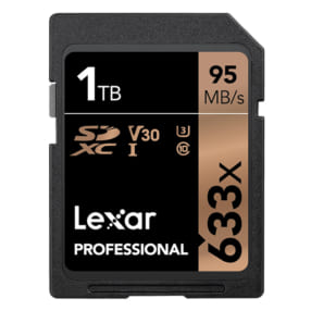 ついにSDカードも“テラ”の時代！Lexarが超大容量1TBの高速SDXCカードを発表