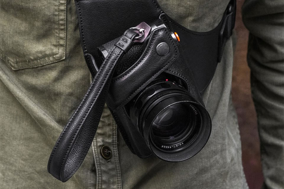 ライカ Leica Q2 Holster レザー 黒 - その他