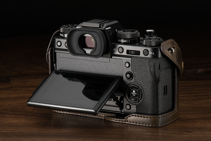 KAZA FUJIFILM X-T3専用ハーフレザーケース