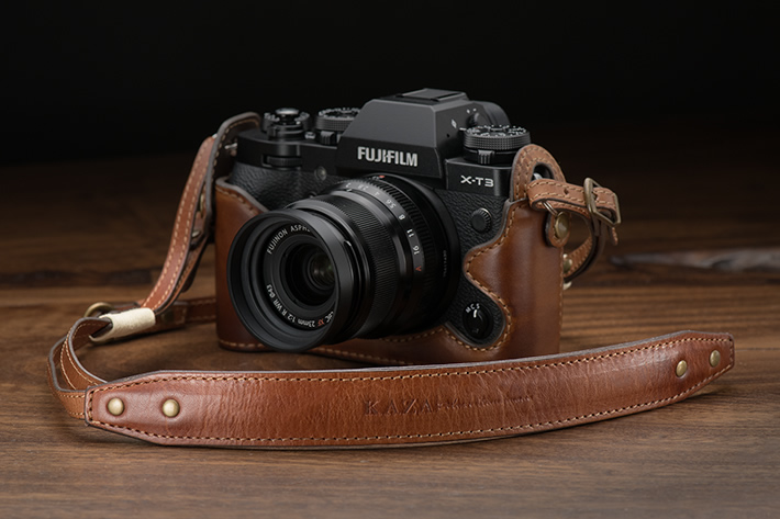 KAZA FUJIFILM X-T3専用ハーフレザーケース