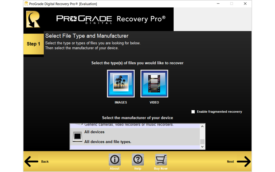 ProGrade Digital Recovery Pro