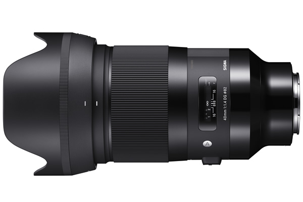 8K以上の高解像とボケを両立した大口径標準レンズ「SIGMA 40mm F1.4 DG