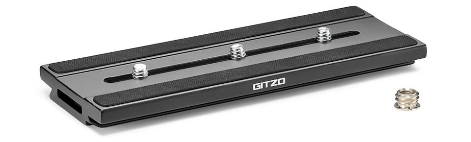 GITZO クイックリリースプレートロングDラバー付き GS5370LDR