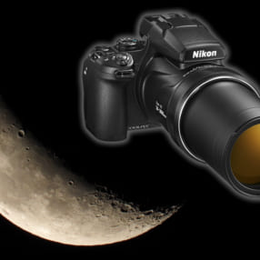 3000mm相当の超望遠ズームで月と太陽を撮る！「COOLPIX P1000」でチャレンジ