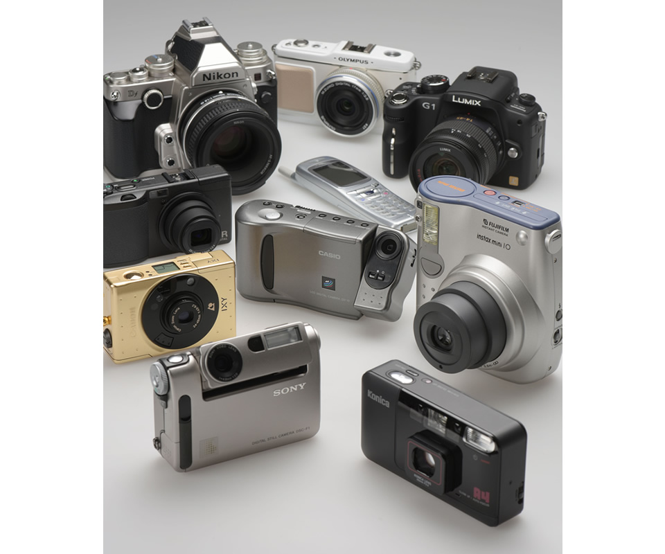 日本カメラ博物館「平成のカメラ展」