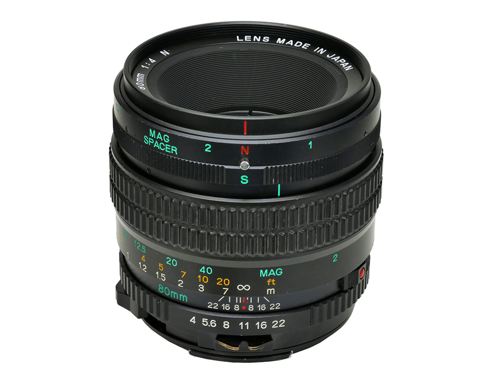 【美品】マミヤ MAMIYA SEKOR MACRO C 80ｍｍ F4 N