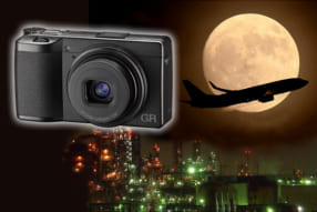 満月の日にムーンショットと工場夜景を撮ろう！～PENTAXのカメラでムーンショットを狙え!!