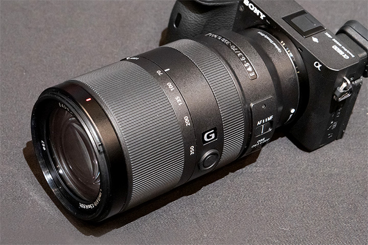 小型軽量の超望遠5倍ズームレンズ「ソニー E 70-350mm F4.5-6.3 G OSS 