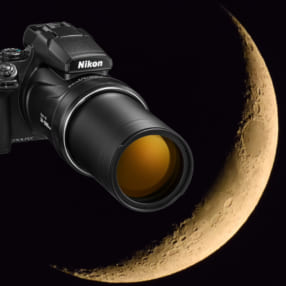 クレーターまでくっきり写る!?  超望遠カメラで「月」の撮影にチャレンジ！