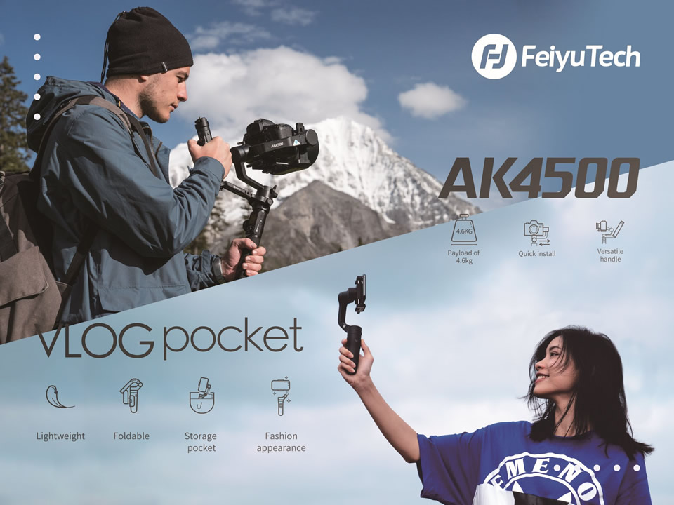FeiyuTech AK4500／VLOG pocket