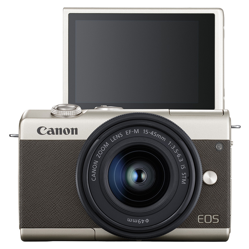 シックなゴールドの小型軽量ミラーレス限定モデル「EOS M200 リミテッドゴールドキット」 | CAPA CAMERA WEB