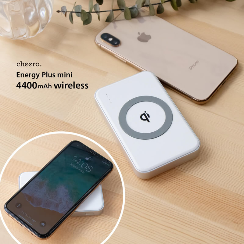 cheero Energy Plus mini Wireless 4400mAh
