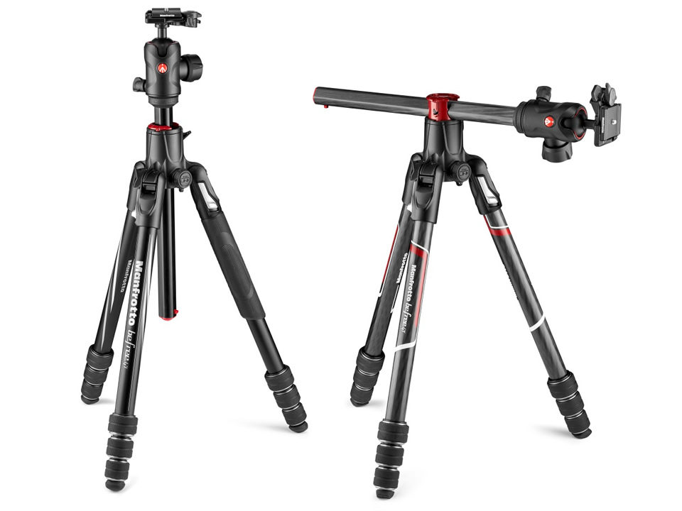 Manfrotto 三脚 BefreeGT アルミニウム 4段 自由雲台 T三脚キット ...