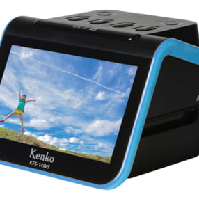 思い出を手間いらずでデータ化できる 大型液晶つきの簡単スピーディーなフィルムスキャナー「Kenko 5インチ液晶フィルムスキャナー KFS-14WS」