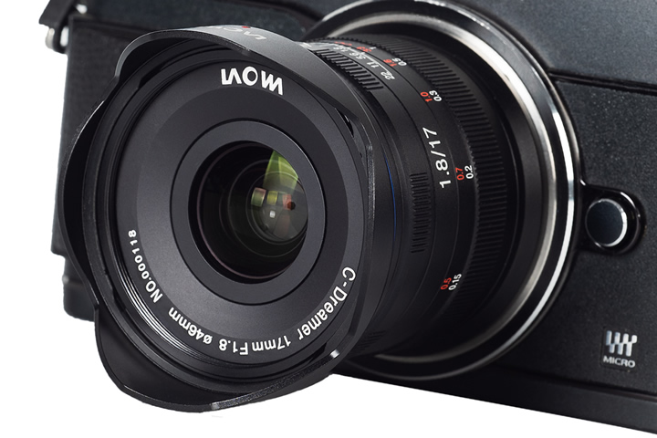 開放F1.8の超軽量レンズ「LAOWA 17mm F1.8 MFT」実売2万円で発売