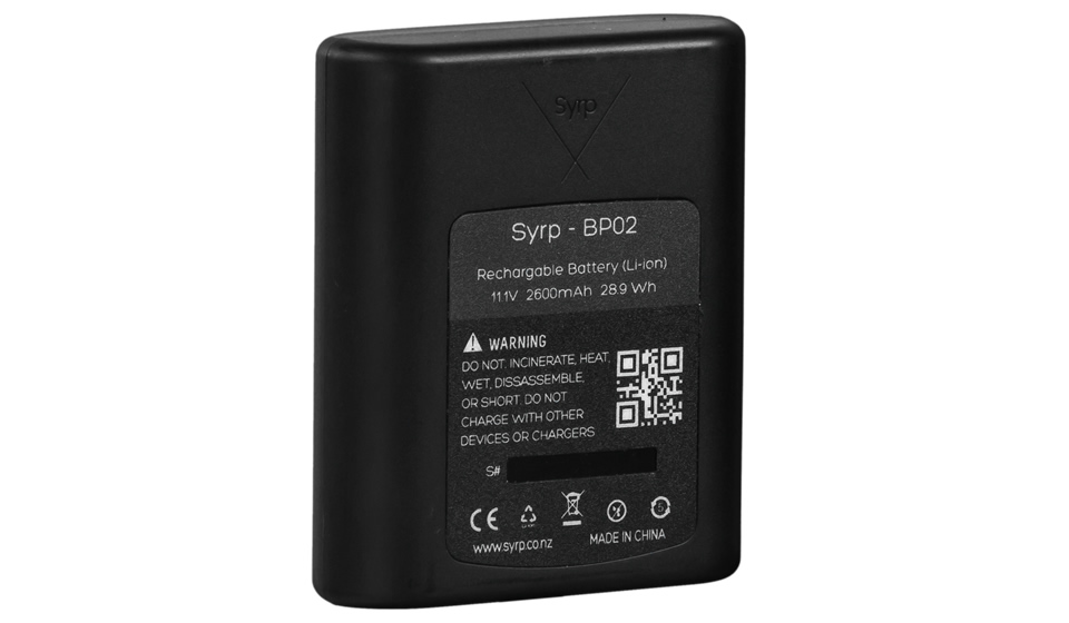 Syrp BP02 バッテリー 2600mAh 11.1V