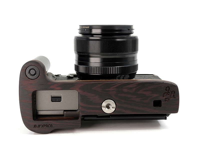 JBカメラデザインX-Pro3専用グリップ付きカメラベース