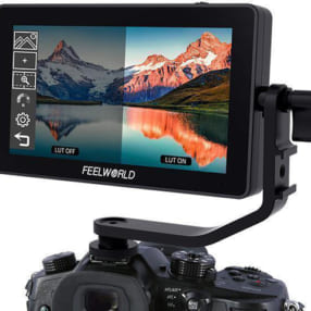 カメラへの電源供給も可能なフィールドモニター「FEELWORLD F6 Plus」とアクセサリー発売