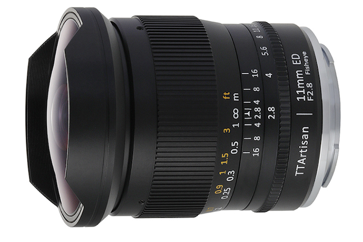3万円のミラーレス用180°魚眼レンズ「TTArtisan 11mm f/2.8 Fisheye」4