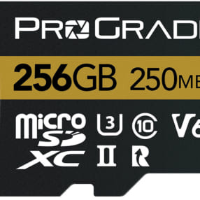 プログレードデジタルがスピードアップしたmicroSDXC UHS-IIカードを発売