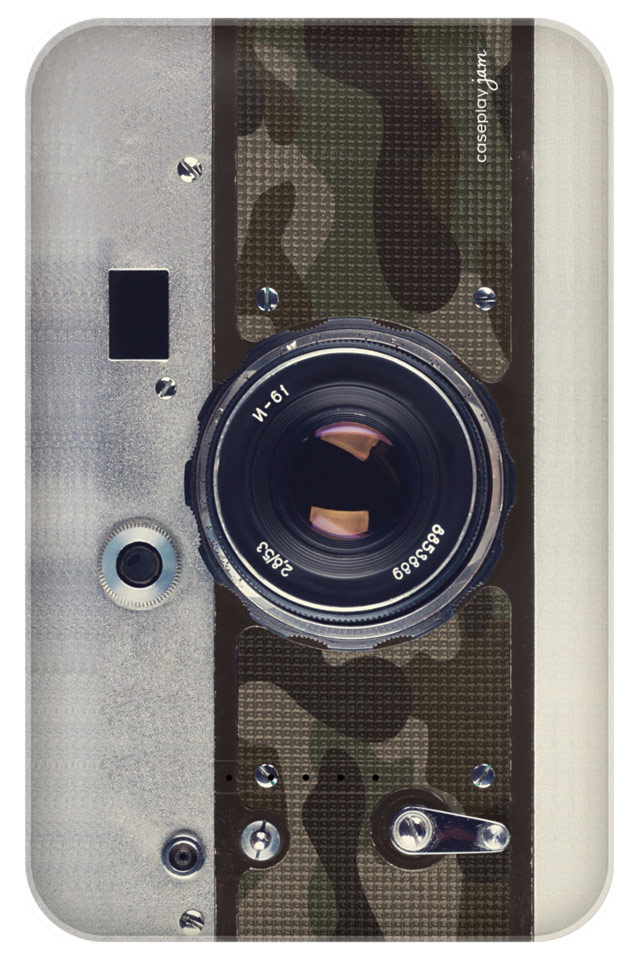 吸盤付Qi対応モバイルバッテリー Retro Camera