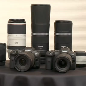 キヤノンが大量発表！ 次世代ミラーレス「EOS R5」「EOS R6」とレンズ6本が登場