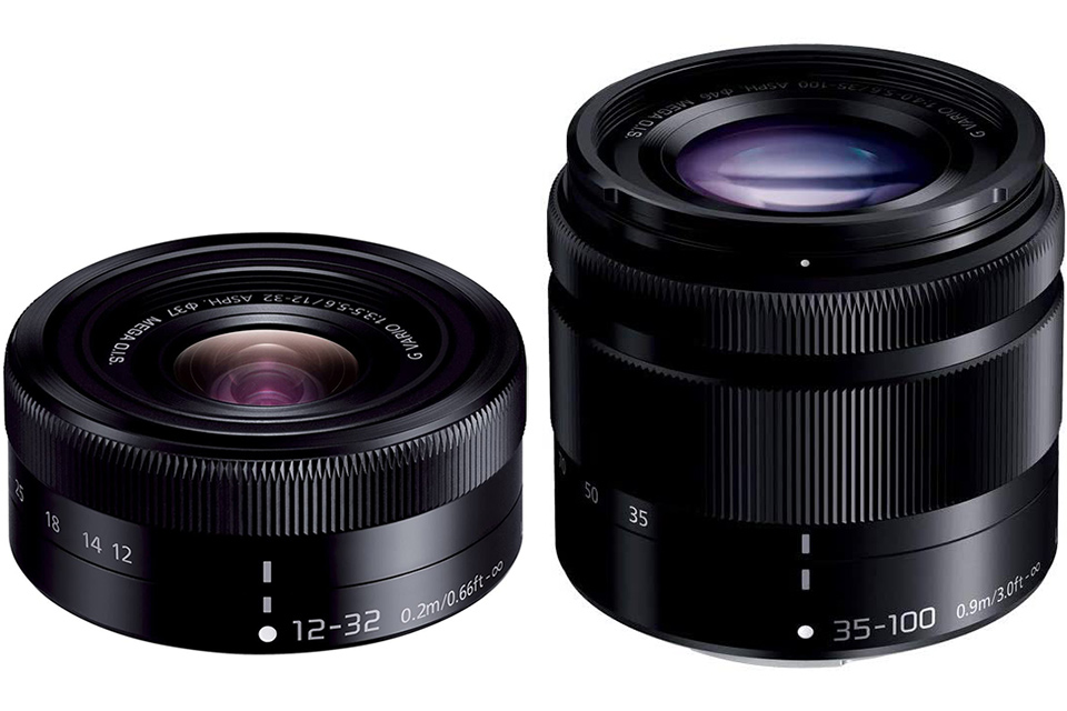 ズームレンズ LUMIX G VARIO 12-32mmと35-100mmが手ブレ補正Dual I.S.2 ...