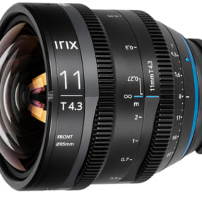 さまざまな映像表現を可能にする8K対応のIrixシネレンズ4本が受注開始