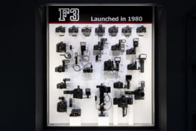 ニコンF3誕生40周年記念展示「システムカメラF3の魅力」