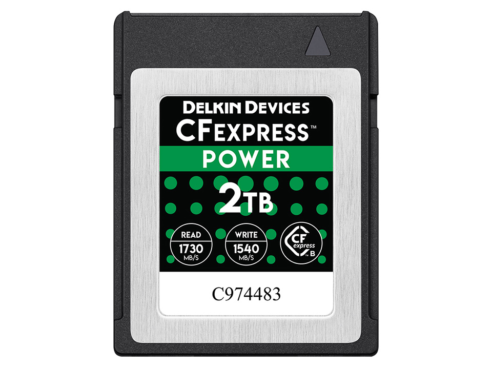 Delkin 2TB CFexpress POWER メモリーカード