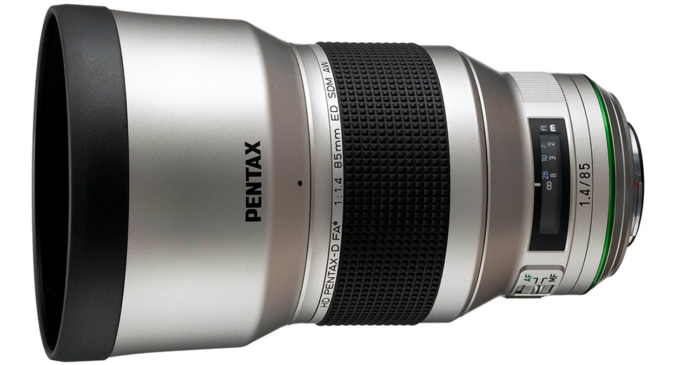 HD PENTAX-D FA★ 85mmF1.4ED SDM AW Silver Edition