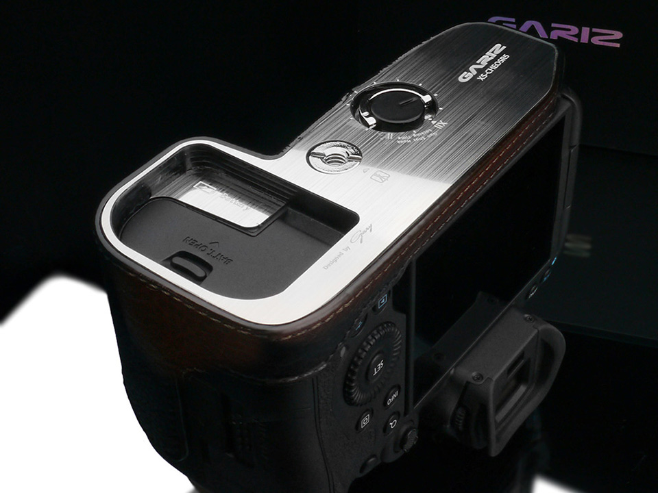 GARIZ Canon EOS R5/R6 兼用 本革カメラケース