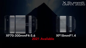 XF18mmF1.4、XF70-300mmF4-5.6 OIS