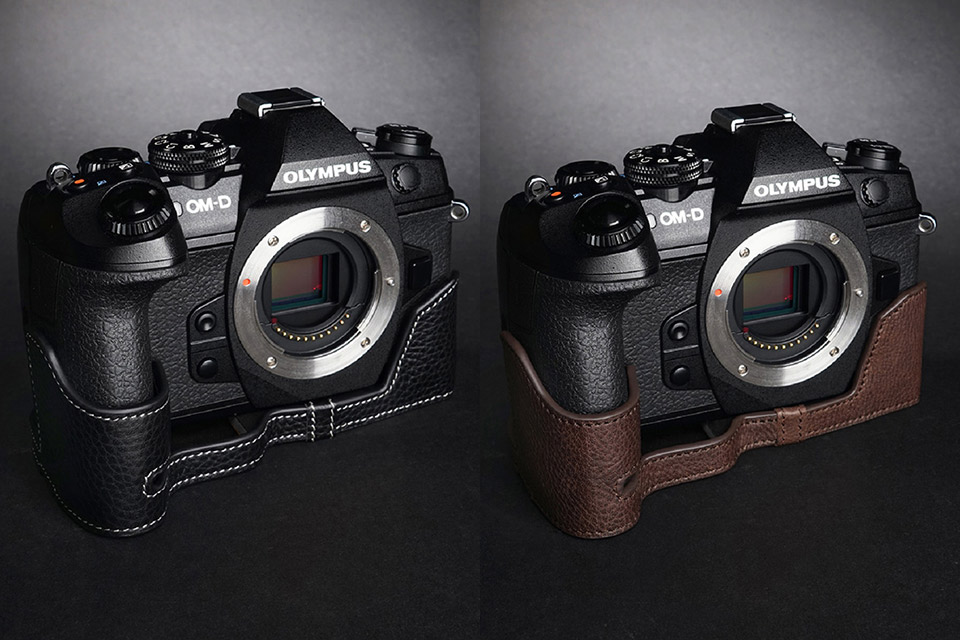 TP Original Leica SL2 専用 オープナブルタイプ 本革 ボディケース 黒色(底面開閉)＿並行輸入品