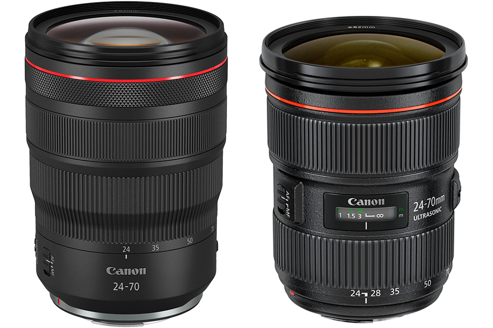 RF24-70mm F2.8 L IS USM VS EF24-70mm F2.8L II USM