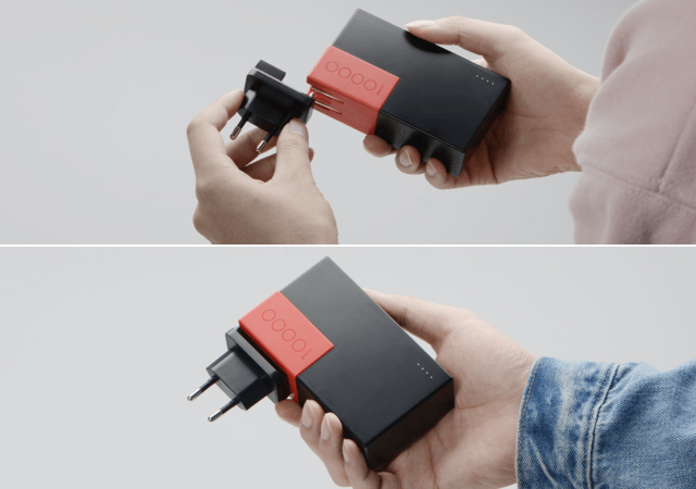 CUBE Power Bank ＆ Charger 2 IN 1