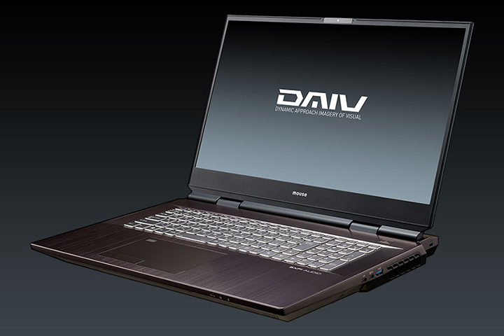 デスクトップ用CPUを搭載した17.3型フラッグシップノートPC「DAIV 7N」シリーズ | CAPA CAMERA WEB