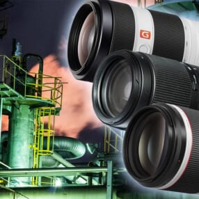 工場夜景でチェック！ 注目の100-400mmクラス超望遠ズーム撮り比べ【実写検証・後編】