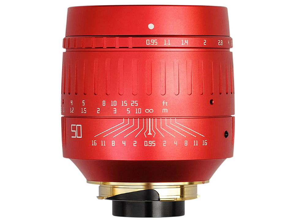 TTArtisan 50mm f/0.95 ASPH “Red Limited Edition”