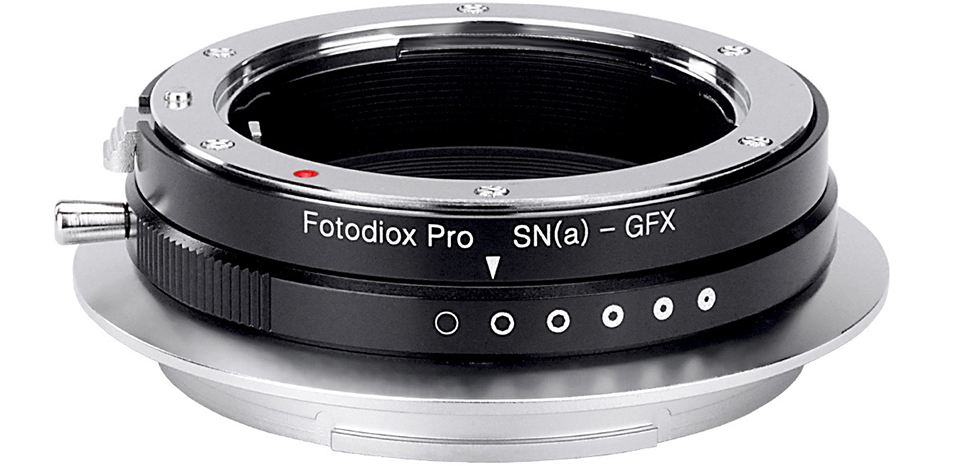 さまざまなレンズをGFXシリーズに装着できる17種類の「Fotodiox GFX用