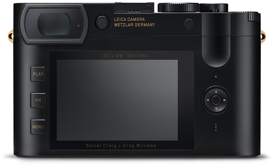 激レア Leica Q2 Daniel Craig Greg Williams