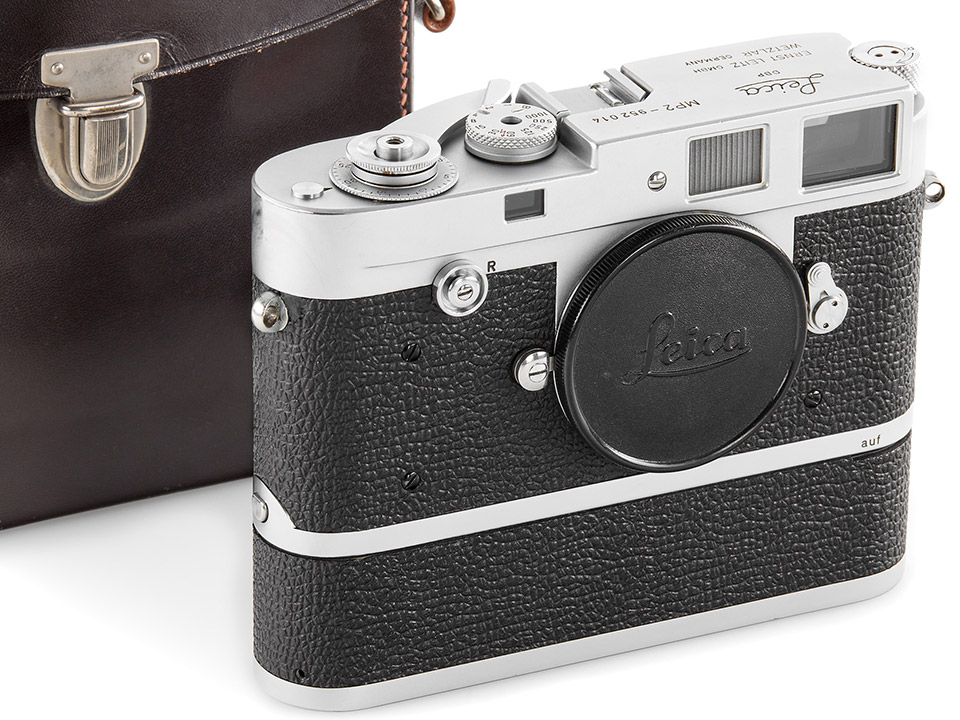 Leica MP2 Chrome with Electric Motor, serial number 952014