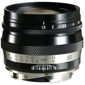 クラシカルな描写にこだわった標準レンズ「フォクトレンダー HELIAR classic 50mm F1.5 VM」発売日決定
